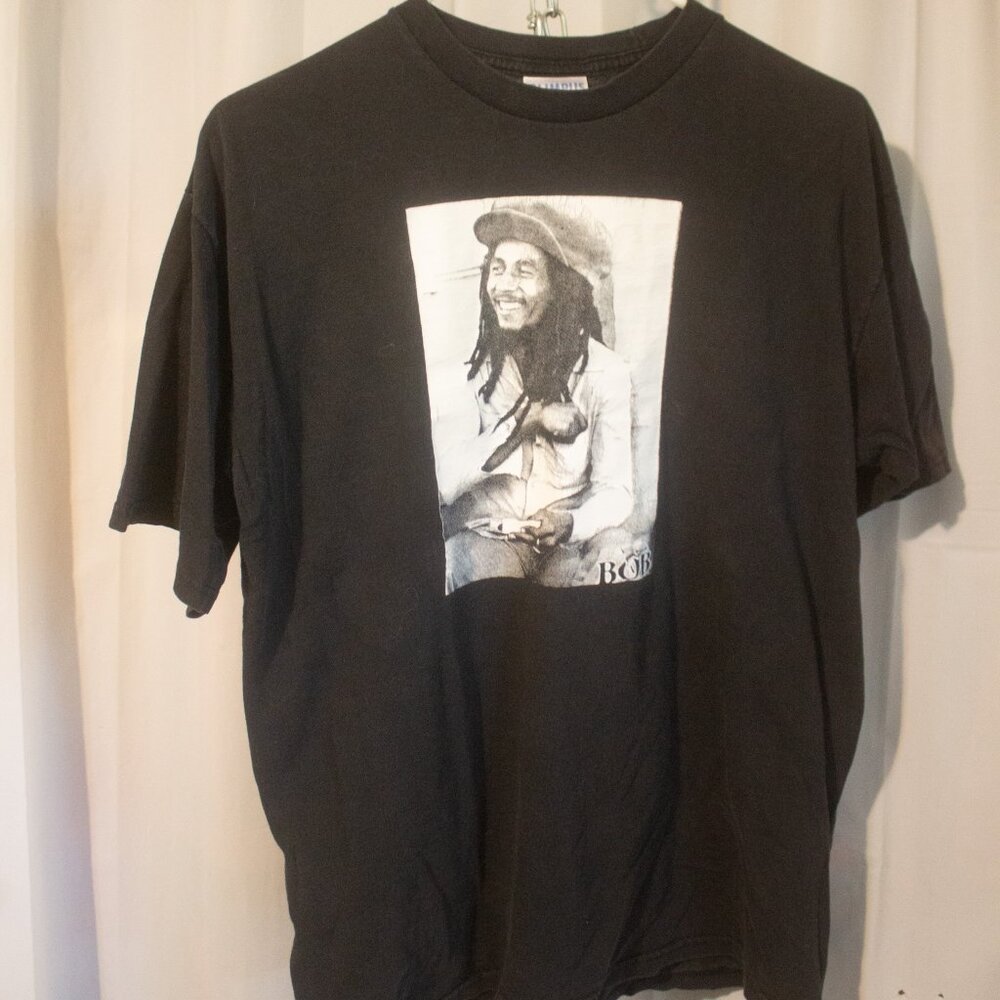 Vintage Bob Marley Unisex 100% Algodon Cotton T-Shirt Men's - Picture 2 of 4